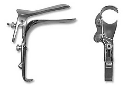 Weisman-Ped Speculum- Large, Left Opening: 12 CM X 4Cm/4.75In X 1.5In S1529-0685