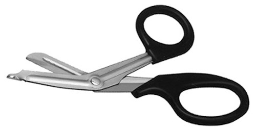 7 1/2"Univ Band Scissors With Plas Burgundy S1409-4724