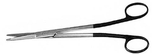 Gorney Face Lift Scissors, Tungsten Carbide, Serrated, Straight, Length: 7.5 S1329-5618
