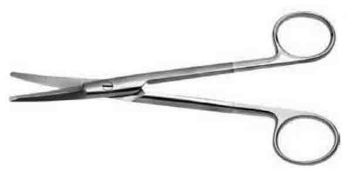 Rees Face Lift Scissors, Tungsten Carbide, Serrated, Straight, Length: 6.5 S1329-5665
