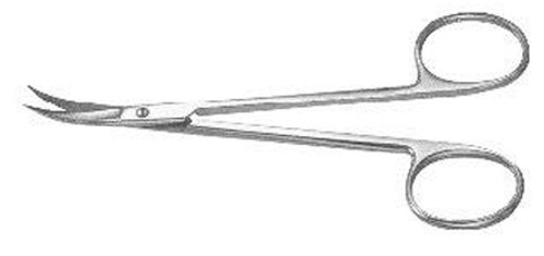 Alar Cartilage Scissors, Curved, Sharp, Length: 4.75 S1679-5232