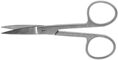 Nail Scissors, 3-1/2" (8.9 Cm), Straight Blades, S1439-6009