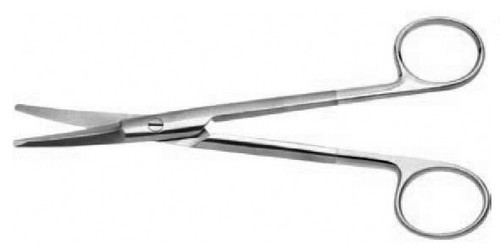 Rees Face Lift Scissors, Serrated, Curved, Length: 6.5 S1679-5765