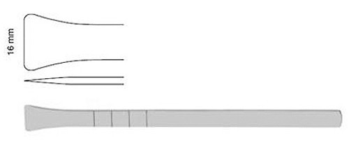 Cottle Fishtail Osteotome, Very Delicate, 7 1/8" S1679-3116