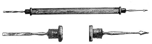 Dix Foreign Body Needle With Screw Socket S1609-2086