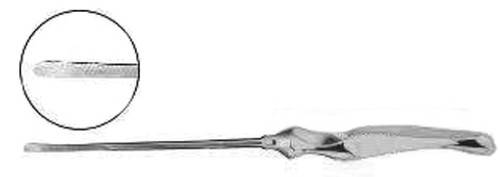 Endoplastic Facial Dissector With Ergonomic Handle, Straight With Tapered Tip For Controlled Dissection, Cottle Tip, Straight Shaft, Width: 7, Length: 9.5 S1699-0341