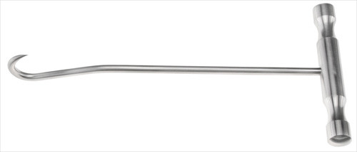 Bone Hook Sharp Stainless Steel T-Handle 7" S1779-1032