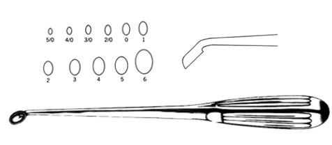 Spinal Fusion Curette 8" Oval Angled #2 S1299-4942