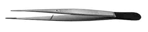 Potts-Smith Dressing Forceps, Tungsten Carbide, Serrated Platform, Length: 7 S1329-526