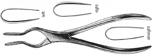Walsham Septum Straightening Forceps, Universal, 33.0 MM X 10.0 MM Concave Jaws, Length: 9 S1679-6510
