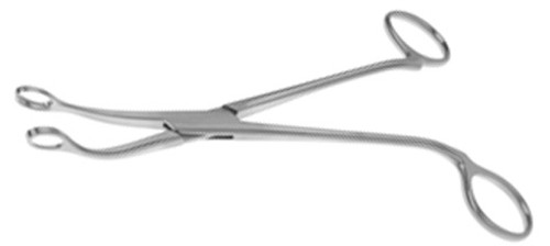 St. Clair Adenoid Forceps, 5.0 MM X 10.0 MM Ring Jaws, Length: 7.25 S1719-5018