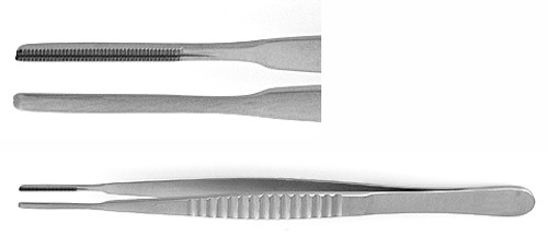 Cooley Vascular Tissue Forceps 6" S1559-2022