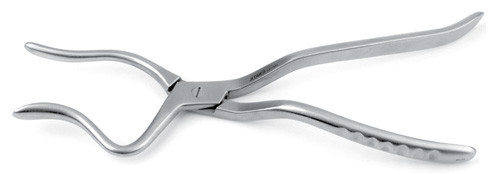 Rowe Maxillary Disimpaction Forceps, Left, Length: 9.75 S1689-5001