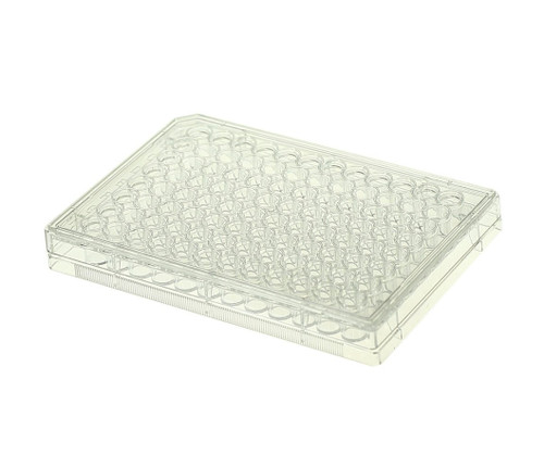 96 well cell culture plate flat tc sterile 1 pk 100 cs
