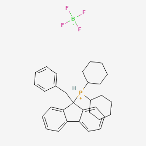 dicyclohexyl(9-benzylfluoren-9-yl)phosphonium tetrafluoroborate (c007b-570949)