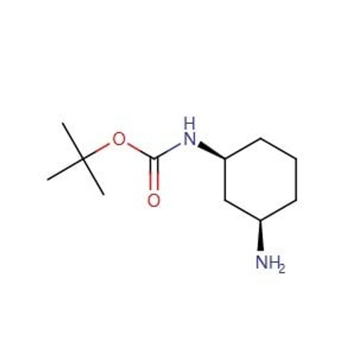 tert-butyl n-[cis-3-aminocyclohexyl]carbamate (c007b-573125)