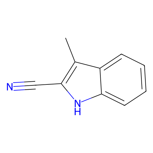 3-methyl-1h-indole-2-carbonitrile (c007b-589774)