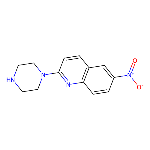 6-nitro-2-piperazin-1-yl-quinoline (c007b-589871)