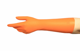 ansell acitek 49-252 clean latex gloves, class 100 (iso 5) environments, size 7