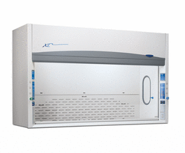 6 ft. protector xl benchtop hood, 37.7 in. exterior depth, with 2 service fixtures, 208-230v, 50/60hz