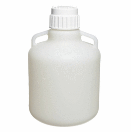 10 liter carboy, ldpe, 83b closure, nalgene