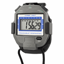 control company traceable big-digit stopwatch with calibration