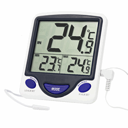 control company jumbo memory monitoring thermometer