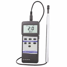 control company digi-sense traceable hot wire anemometer with rs-232 output and calibration