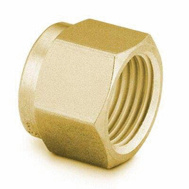 perkinelmer swagelok brass nuts - 0.25 in.