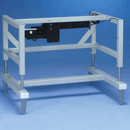 5 ft. electric hydraulic lift base stand, 115v, 63.7 in.