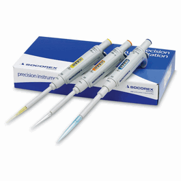 dwk life sciences (wheaton) socorex acura manual triopack pipets, 0.5 - 10 ul, 10 - 100 ul, 1000 ul