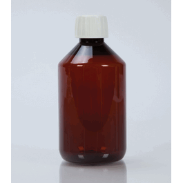 1000 ml amber pet bottles with tamper-resistant cap