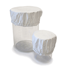 bioclean pharma covers equipment and glassware covers, white pe, 23 cm