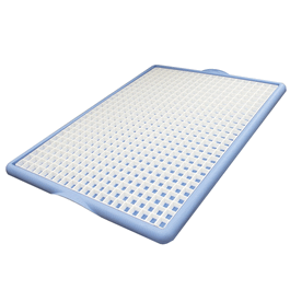 control company workstation spill tray and drying rack