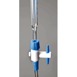 united scientific class b buret with ptfe detachable stopcock, 10 ml
