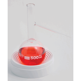 distilling flask, borosilicate glass, 100 ml