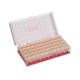 dwk life sciences (wheaton) m-t vial file holds 24 - 20 ml vials