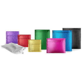 mylar bubble mailers, 11 x 13-3/4 in., silver