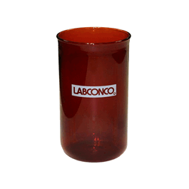 900 ml fast-freeze flask bottom, amber glass