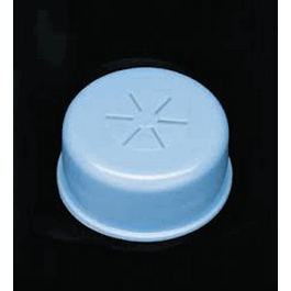 11 mm green snap cap seal with starburst