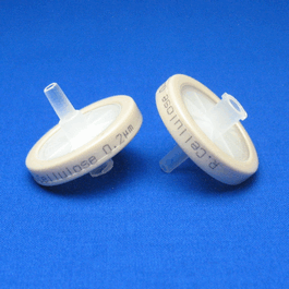 13 mm regenerated cellulose syringe filter with mini tip, 0.2 um, non-sterile