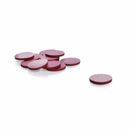 dwk life sciences (kimble) ptfe-faced red rubber septa, 18-400, case of 144