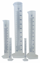 dynalon 100 ml class b pmp cylinder, printed graduations