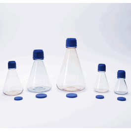 dynalon 500 ml sterile polycarbonate erlenmeyer flasks with 38 mm pp screw closure