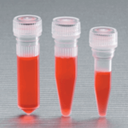 0.5 ml conical microcentrifuge tubes without cap, non-sterile, natural (c062b-043110)