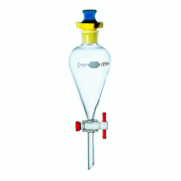 dwk life sciences (kimble) separatory funnels, pear-shaped, 2000ml, ts stopcock size: 6 (c062b-046457)