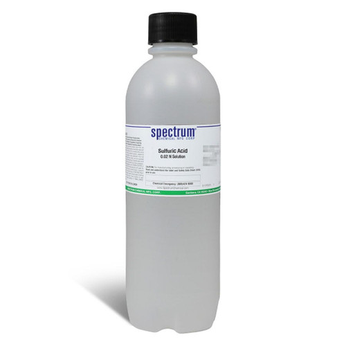 sulfuric acid, 0.02 n solution, apha (c062b-063227)