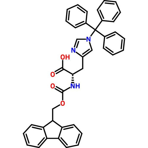 nalpha-[(9h-fluoren-9-ylmethoxy)carbonyl]-tele-(triphenylmethyl)-l-histidine (c062b-069978)