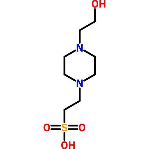 2-[4-(2-hydroxyethyl)-1-piperazinyl]ethanesulfonic acid, [good's buffer component for biological research] (c062b-070391)