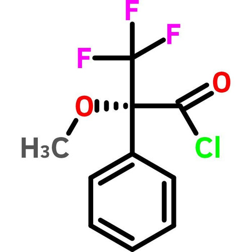 (-)-alpha-methoxy-alpha-(trifluoromethyl)phenylacetyl chloride, [for determination of the optical purity of alcohols and amines] (c062b-071449)